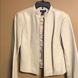 Ann Taylor leather jacket